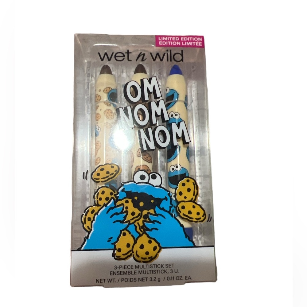 Wet n Wild 3 Piece Multistick Set Cookie Monster